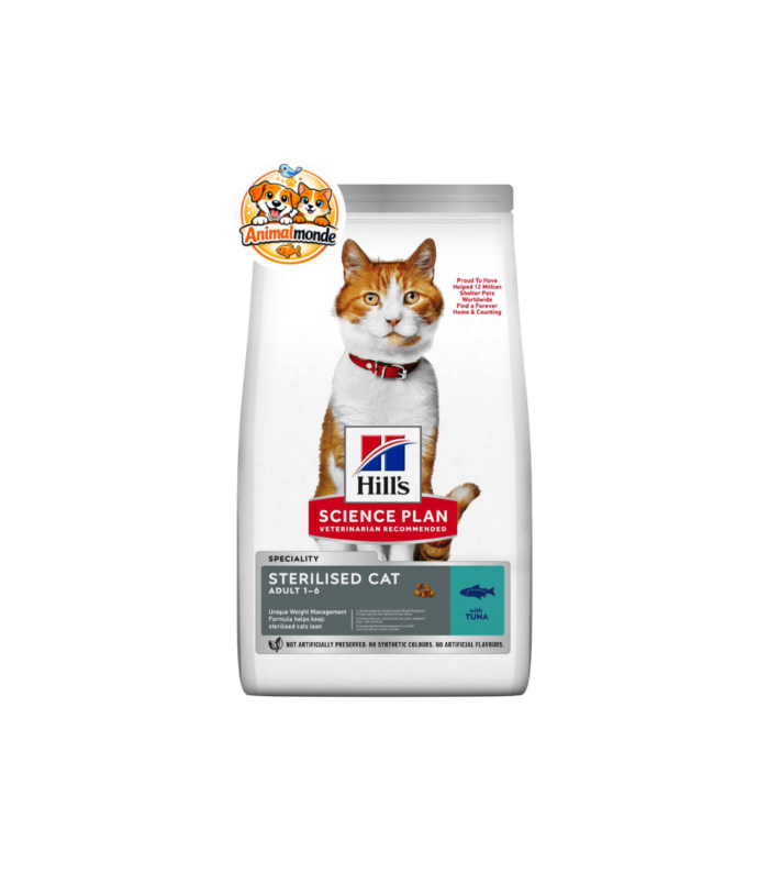 Hill's Science Plan Sterilised Cat Adult 1-6 with Tuna