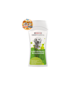 Un shampooing doux universel adapté à un usage fréquent pour nettoyer et faire briller le pelage de tous les chiens.