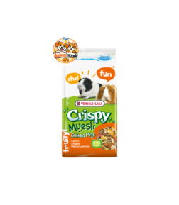 Un muesli complet et enrichi en vitamine C pour la santé et la vitalité de votre cochon d'Inde.