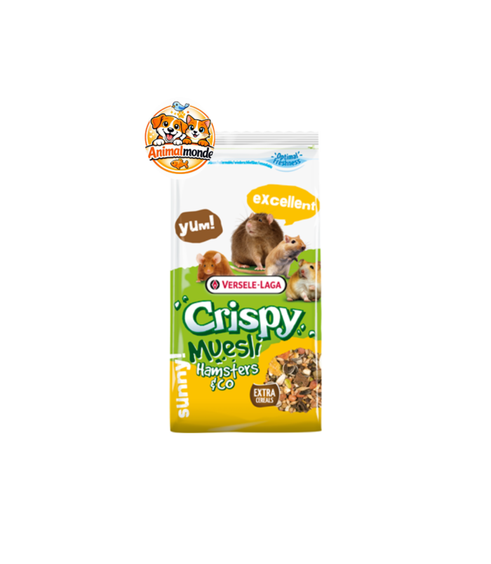 Un muesli riche en céréales pour faire le plein d'énergie et de gourmandise au quotidien.