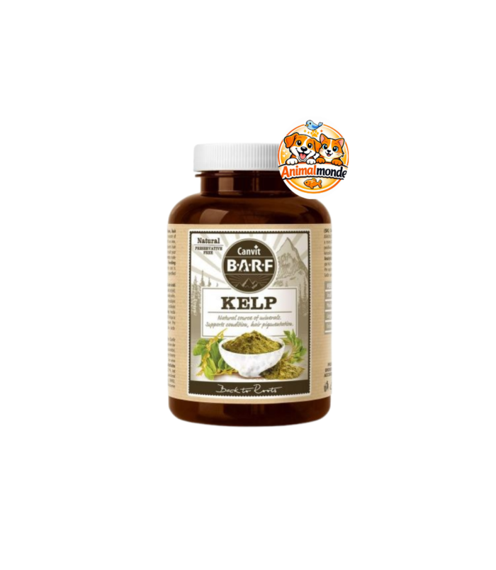 Une source naturelle de minéraux marins pour optimiser la vitalité et la pigmentation du pelage.