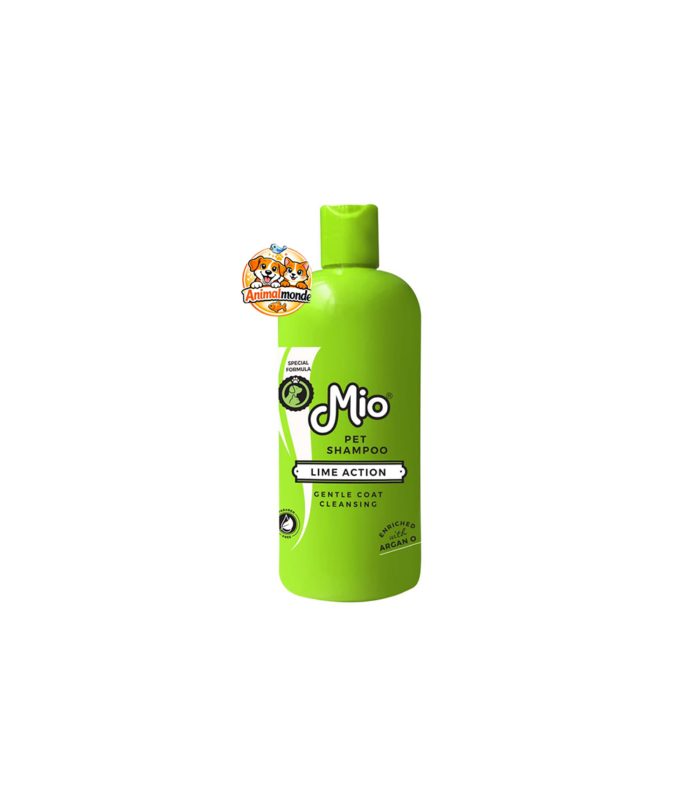 Mio Pet Shampoo Lime Action 400L Une formule rafraîchissante au citron vert pour un pelage propre, sain et délicatement parfumé.