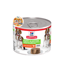 Une mousse au poulet hautement nutritive conçue pour accompagner la croissance des chiots et soutenir les besoins des chiennes gestantes ou allaitantes.