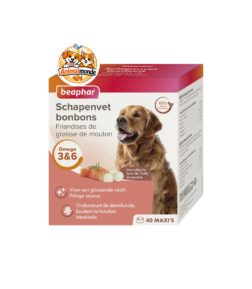 De délicieuses friandises à la graisse de mouton et à l’huile de saumon pour un pelage brillant, une peau saine et un confort digestif optimal.
