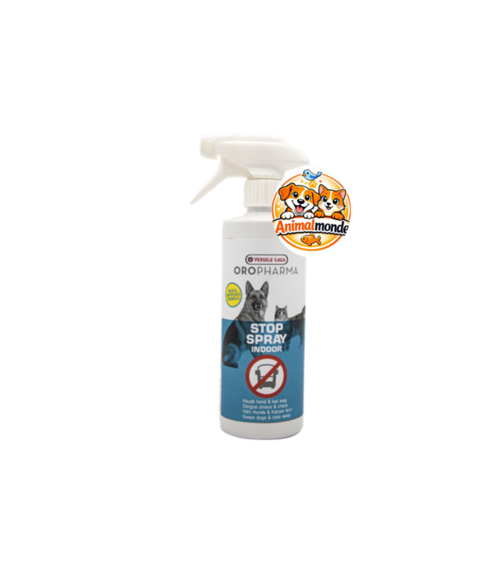 Oropharma Stop Spray Indoor Un spray répulsif efficace pour protéger votre intérieur des comportements indésirables.