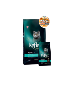 Reflex Plus Adult Cat Food Hairball & Sterilised with Salmon