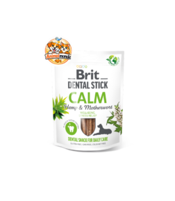 Une friandise dentaire fonctionnelle qui associe soin bucco-dentaire et soutien naturel contre le stress pour le bien-être quotidien de votre chien.