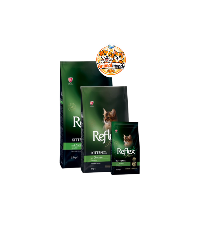 Des croquettes super premium au poulet riches en protéines animales (92%) et prébiotiques XOS, parfaitement adaptées pour accompagner la croissance et renforcer l'immunité des chatons.