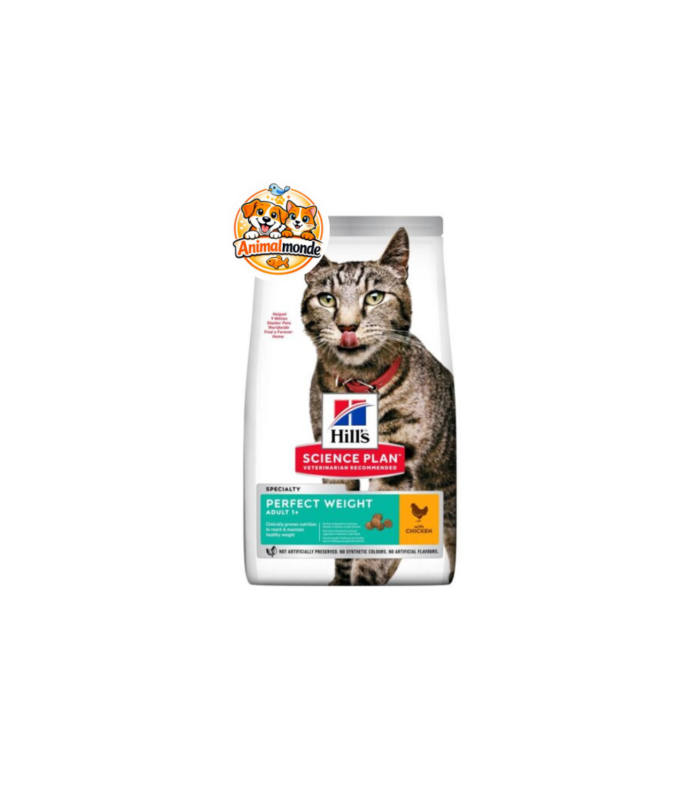Une formule au poulet cliniquement développée pour aider les chats adultes à atteindre et maintenir un poids idéal tout en restant actifs et en pleine santé.
