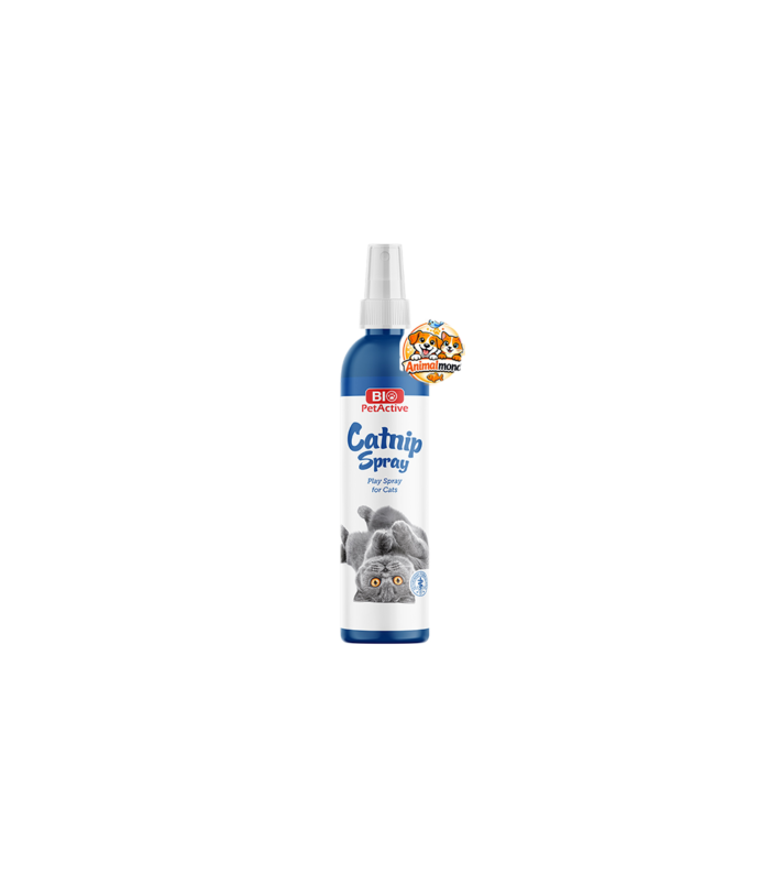 Spray à l’herbe à chat conçu pour stimuler le jeu, encourager l’activité physique et rendre les accessoires plus attractifs pour votre chat.