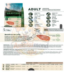 Une recette super premium sans céréales au poulet qui soutient la vitalité, la digestion et la santé articulaire des chiens adultes de moyennes et grandes races.