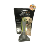 Brosse à effiler Canijess avec lame en acier inoxydable, idéale pour éliminer les poils morts, réduire la mue et entretenir le pelage des chiens et chats à poils longs.
