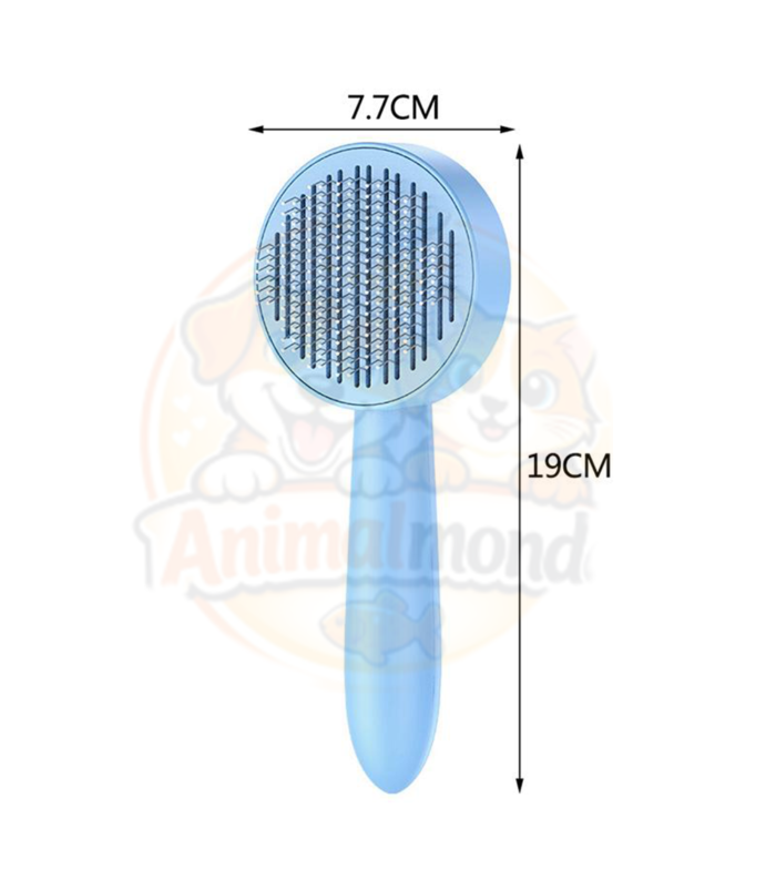 La brosse idéale pour éliminer les poils morts et garder le pelage de votre chien ou chat propre, sain et brillant.