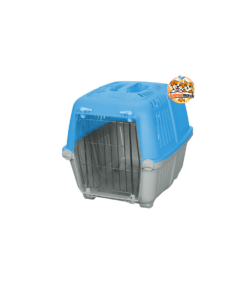Une cage de transport compacte et résistante offrant confort, ventilation et sécurité pour vos animaux lors de tous leurs déplacements.