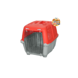Cage de Transport Taille S avec Porte en Inox pour Chien et Chat