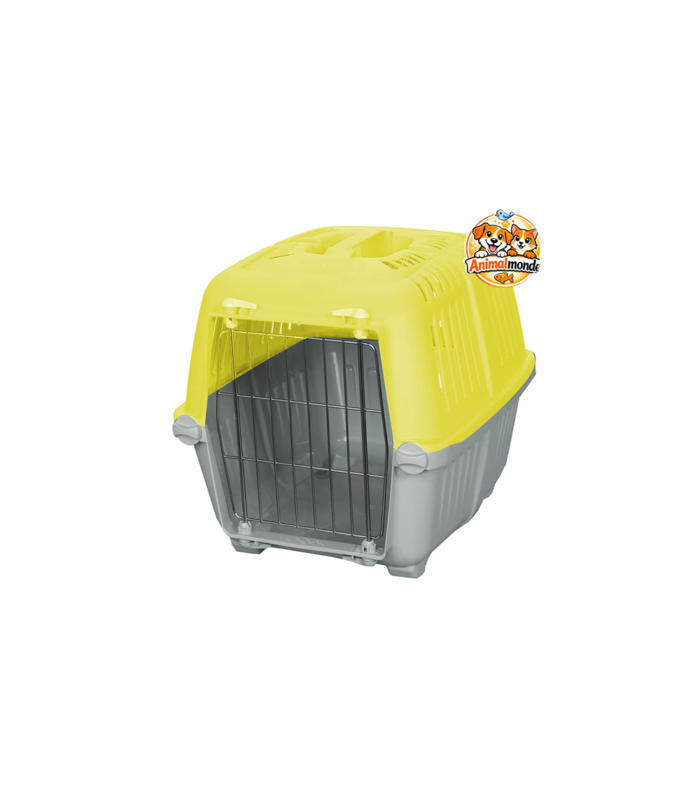 Cage de Transport Taille S avec Porte en Inox pour Chien et Chat 3 Cage de Transport Taille S avec Porte en Inox pour Chien et Chat 3