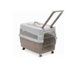 La cage de transport IMAC Kim 60 combine sécurité, confort et mobilité grâce à ses roulettes intégrées et sa poignée télescopique pratique.