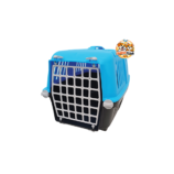 Une cage de transport solide et ventilée pour voyager avec votre chien ou votre chat en toute sécurité.