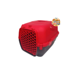 Une cage de transport solide et ventilée pour voyager avec votre chien ou votre chat en toute sécurité.