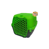 Une cage de transport solide et ventilée pour voyager avec votre chien ou votre chat en toute sécurité.