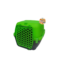 Une cage de transport solide et ventilée pour voyager avec votre chien ou votre chat en toute sécurité.