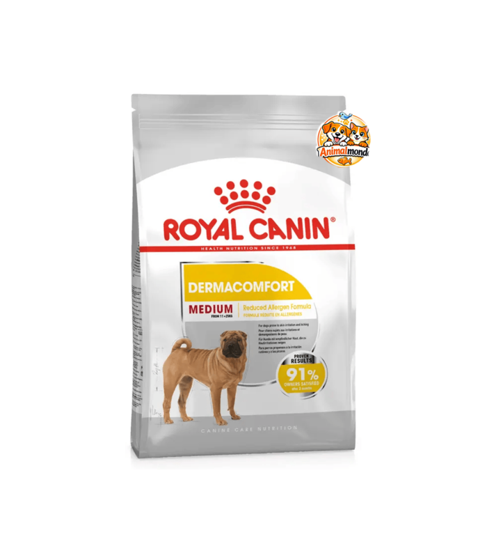 Une nutrition experte spécialement conçue pour soutenir la santé de la peau et le confort des chiens à peau sensible.