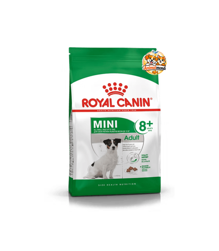Une nutrition spécialement conçue pour préserver la vitalité, le poids idéal et le bien-être des chiens matures de petite taille.