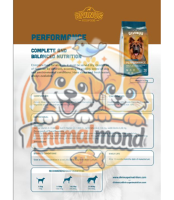 Une recette haute performance au poulet pour les chiens actifs ayant des besoins énergétiques élevés.