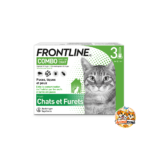Une protection complète contre les puces, tiques et poux avec une action préventive durable sur l'environnement de votre chat ou furet.