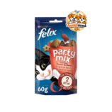 Felix Party Mix Saveur Grillade – Friandises pour Chats 60 g