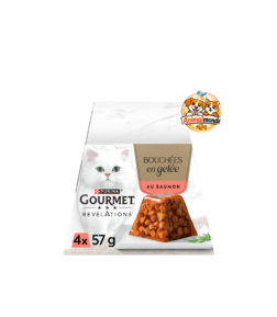 De savoureuses bouchées au saumon en gelée pour offrir à votre chat un repas aussi équilibré que gourmand.