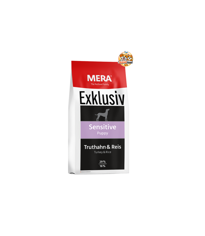 Des croquettes à la dinde et au riz spécialement formulées pour soutenir la croissance des chiots sensibles tout en favorisant une digestion optimale.