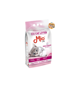 Une litière premium au parfum doux de poudre pour bébé pour une hygiène optimale et un confort durable.