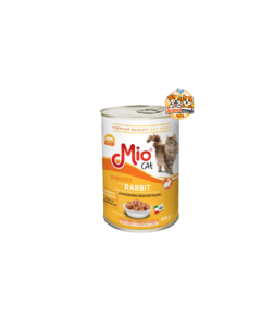 Une délicieuse recette au lapin en sauce spécialement adaptée aux chats stérilisés.