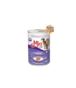 Mio Cat Sterilized with Turkey Pâté Pure 400 g