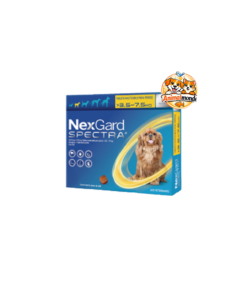 Une protection antiparasitaire complète et facile à administrer pour les chiens de 3,5 à 7,5 kg.