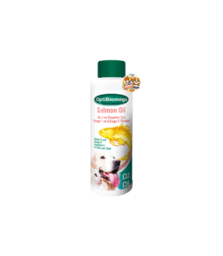 Une huile de saumon riche en Oméga 3 et 6 pour soutenir la santé globale, la beauté du pelage et la vitalité des chiens et des chats.