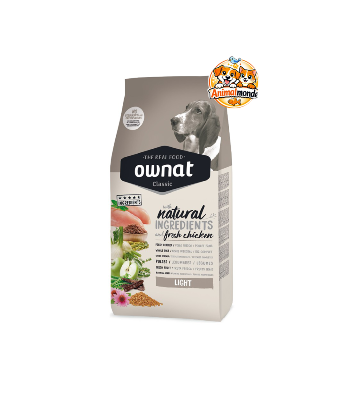 Une formule allégée et équilibrée pour aider votre chien à conserver un poids de forme optimal.