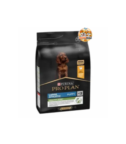 Une formule premium au poulet conçue pour accompagner la croissance, l'immunité et la vitalité des chiots de grandes races athlétiques