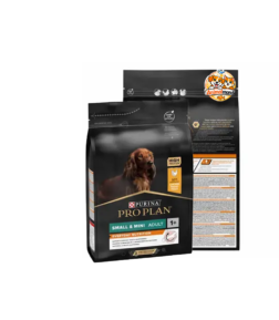 Une nutrition complète au poulet spécialement formulée pour maintenir la vitalité, la digestion et la condition physique des chiens adultes de petite taille.