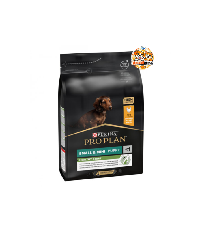 Une nutrition avancée au poulet et au colostrum pour offrir aux chiots de petite taille le meilleur départ vers une vie saine et active