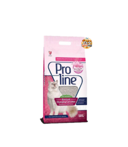 Une litière agglomérante premium au parfum poudre pour bébé pour une propreté durable et un contrôle optimal des odeurs.