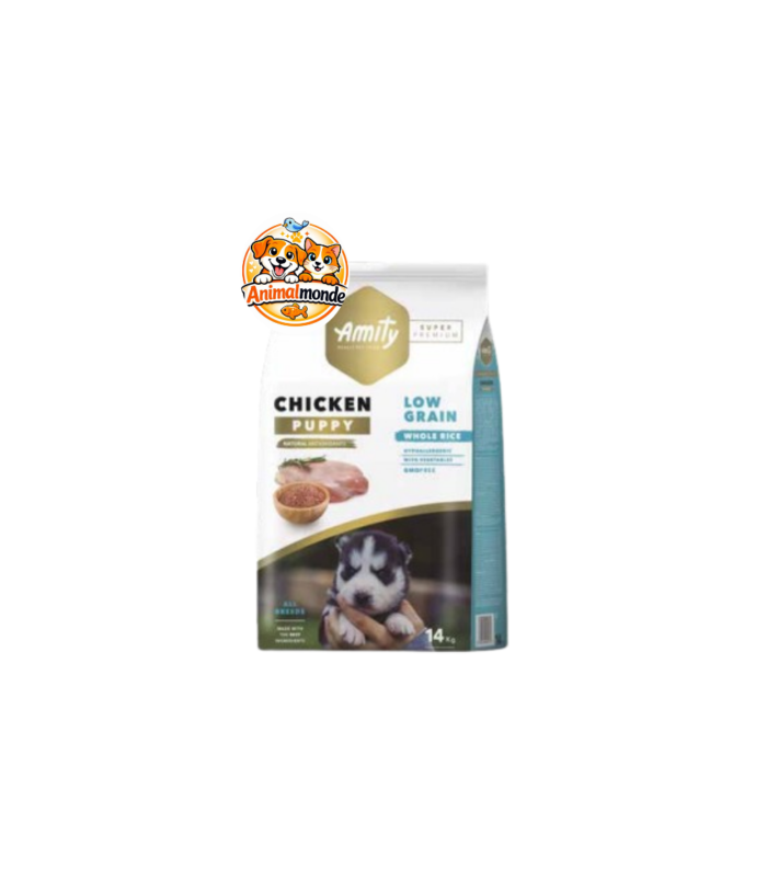 Une recette super premium au poulet et faible en céréales pour accompagner la croissance harmonieuse et la vitalité des chiots.