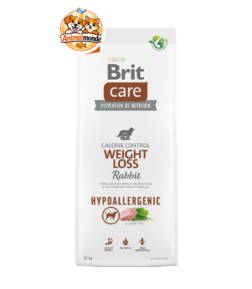 Croquettes hypoallergéniques au lapin pour chiens en surpoids, favorisant la satiété, la perte de graisse et la protection articulaire.