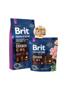 Croquettes premium au poulet adaptées aux chiens adultes de petite taille, favorisant une haute énergie, la santé cardiaque et un pelage brillant.