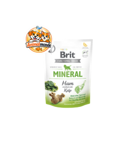 Friandises semi-humides au jambon et au varech pour chiots, enrichies en minéraux essentiels pour soutenir une croissance osseuse optimale.
