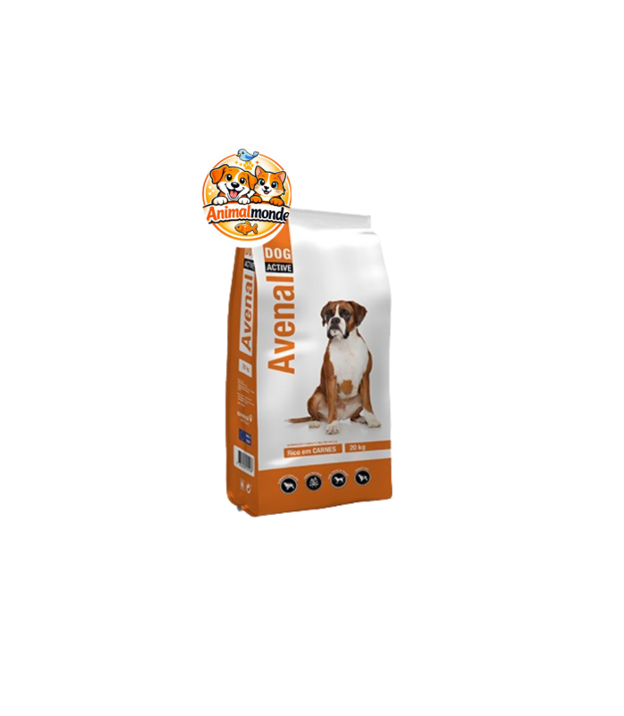 Avenal Dog Active Une alimentation complète pour chiens actifs, riche en protéines et en énergie, conçue pour soutenir la vitalité, l'endurance et le bien-être quotidien.