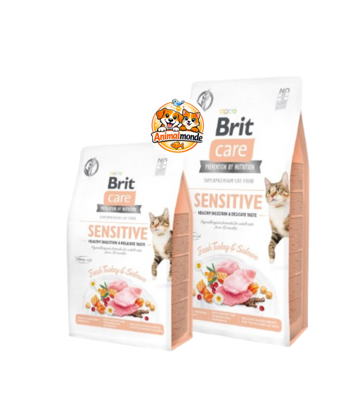 Croquettes hypoallergéniques sans céréales au canard et au poulet frais, spécialement conçues pour éliminer les boules de poils des chats d'intérieur.