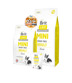Une recette hypoallergénique et sans céréales à l'agneau, spécialement taillée pour la vitalité et le bien-être des chiens adultes de races miniatures.