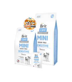 Une recette hypoallergénique mono-protéique au gibier et sans céréales, parfaitement adaptée au bien-être des chiens miniatures ultra-sensibles.